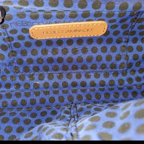 NWOT Rebecca Minkoff Rare Yellow and Brown Purse. Brand new without tags - Picture 9 of 11